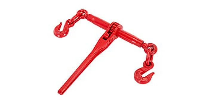 Load Ratchet Tie Down, Binder BENTISM 6600lbs Binder for 5/16in-3/8in, Chain 2pcs