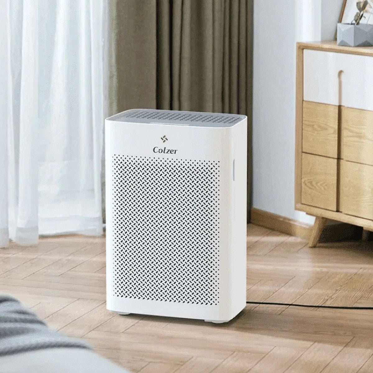 Colzer Box Air Composite Open With - Filter Hepa Purifier WHITE EPI-328