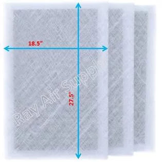 Pads Guard Air Refills Pack) (3 Cleaner 20x30 Replacement MicroPower Filter