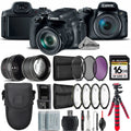 PC + Kit - Filter Canon 7 Extra Battery HS + Camera Bundle PowerShot SX70 16GB
