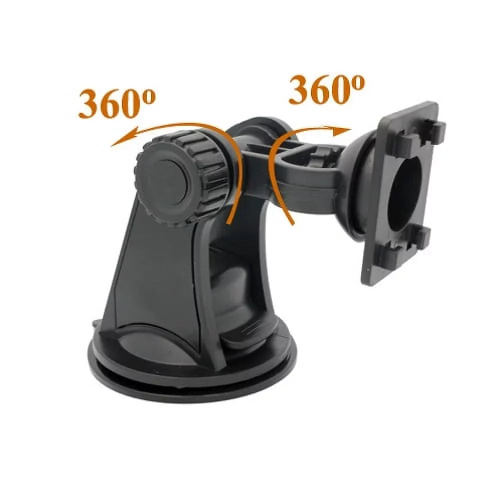 2 Rotating Mega Phone S6 Sport S5 Stand Cradle LTE Glass S906L Dock Mount Holder 2 Galaxy Window Suction Easy Car Active Samsung for Mini Active, (SM-G860P) Windshield On5 Black S4, Note Prevail ALW