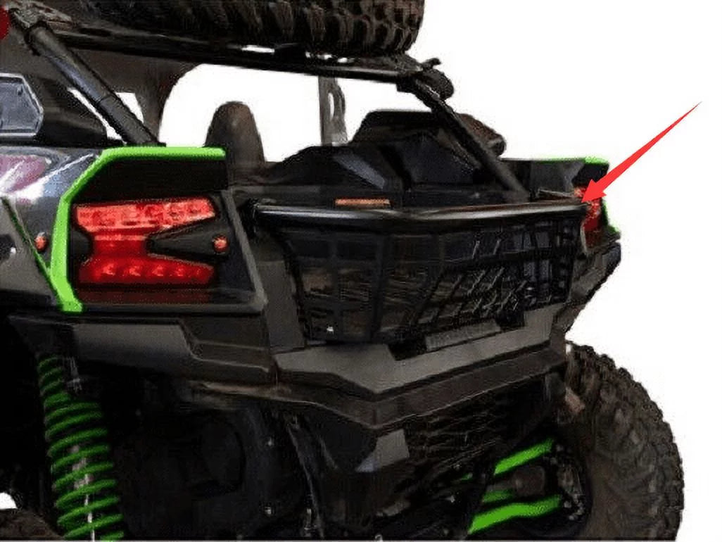 Cargo Kawasaki Steel 22 Bed 1000 Enclosure 23 Coated Teryx 21 20 Powder Rack Kojem Tailgate KRX Barricade for Black Luggage