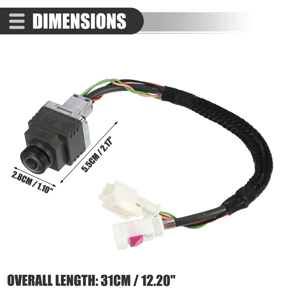 Unique CLS400 No.A2189052002 2015-2017 Metal Camera Mercedes-Benz Gray Black for Plastic Rear Bargains View Backup