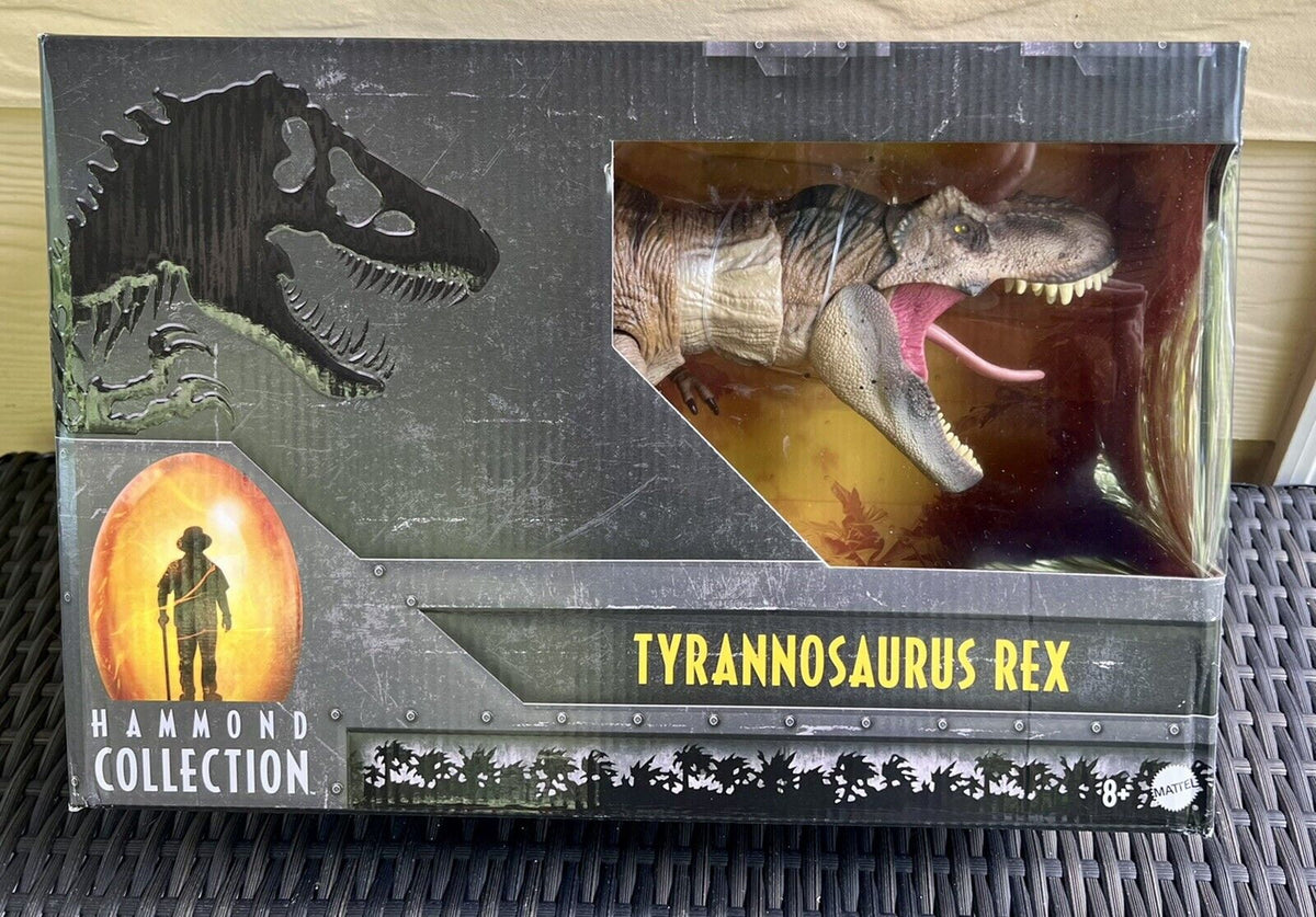Collection Figure Jurassic Rex World Tyrannosaurus Hammond