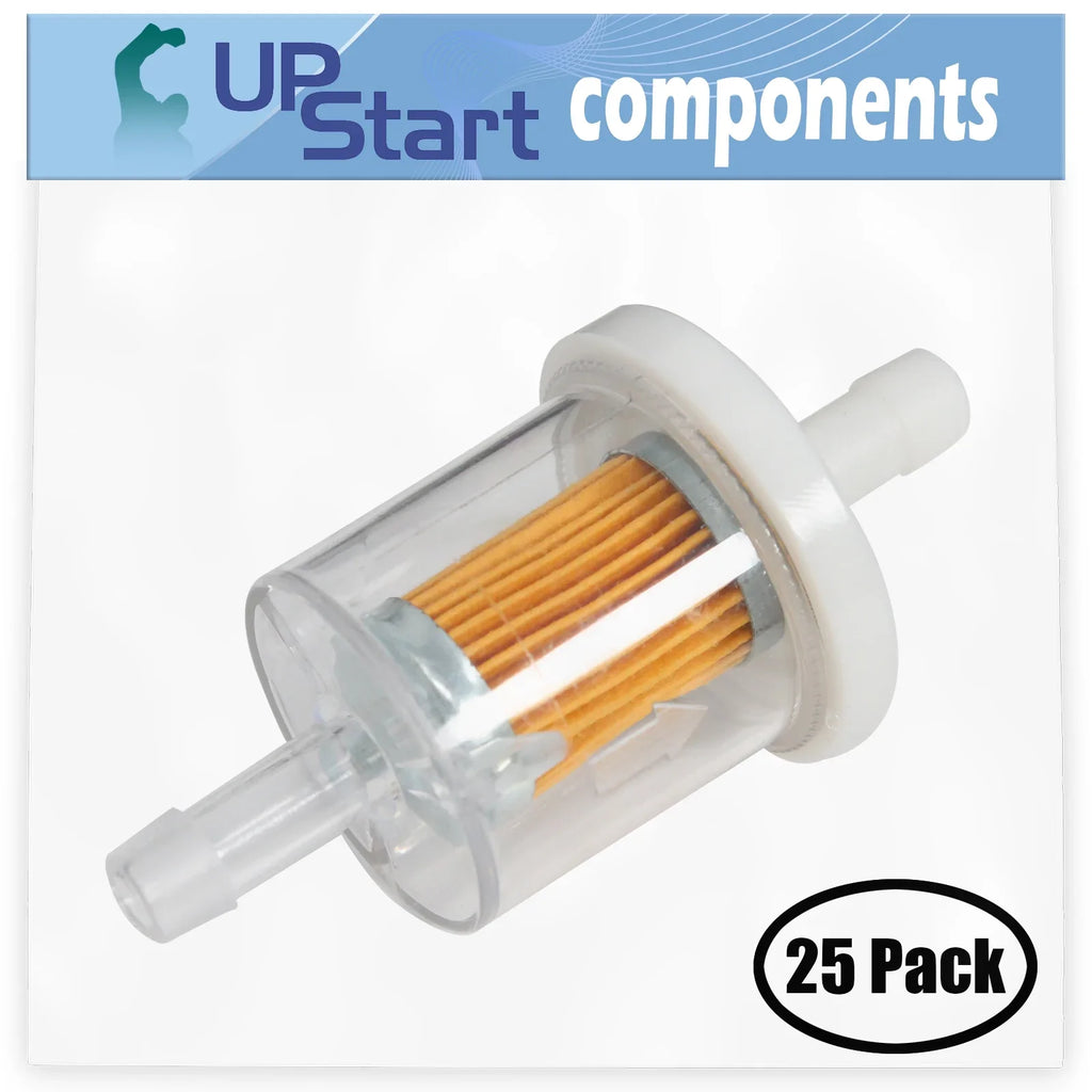 Replacement Stroke with Filter 25-Pack 493629 Fuel 691035 Engine CS02 Fuel Compatible 4 Micron - Filter for Kawasaki 40 FH381V