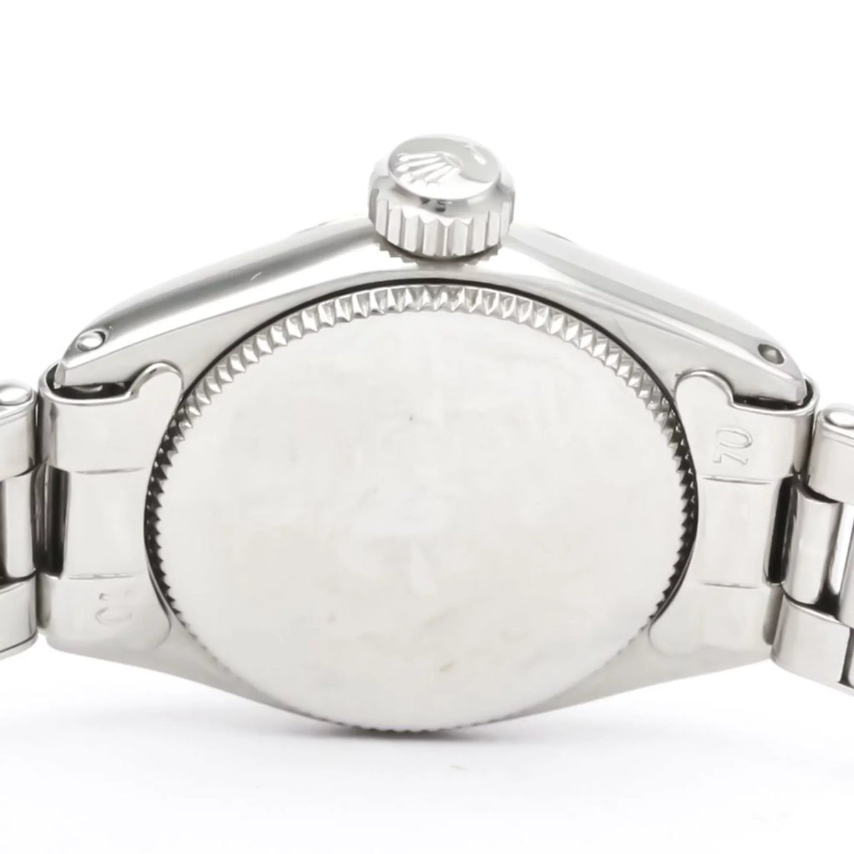 White Hand-Winding Gold ROLEX BF551892 Used Precision Steel Mens Vintage 6525 Authenticated Watch