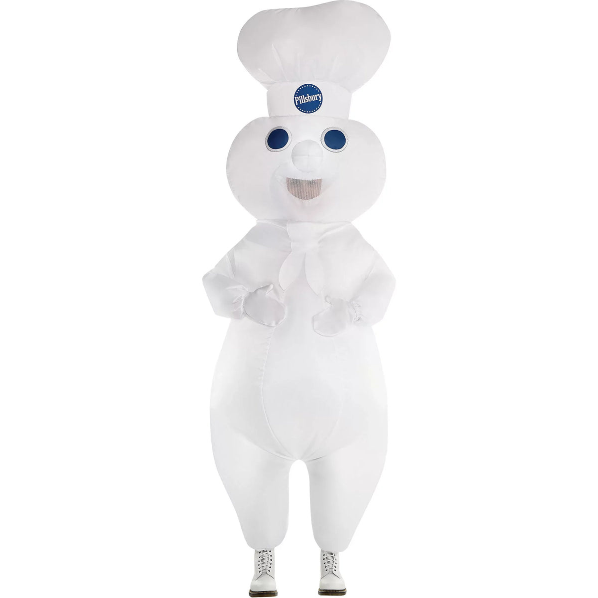 Adults Inflatable Doughboy For Costume Fan Licensed Halloween Built-In Pillsbury