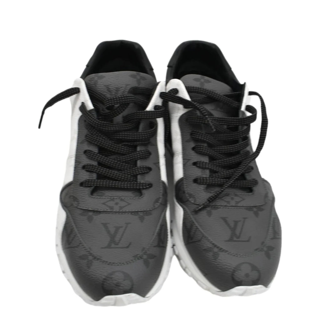 Pre-owned Runaway 9-9 VUITTON US LOUIS Monogram Sneakers Bicolor