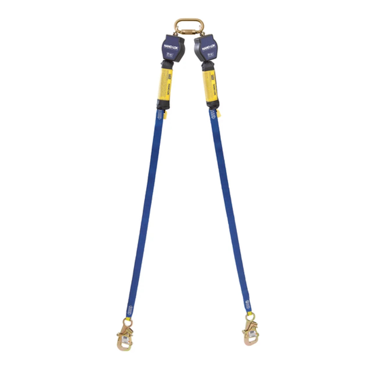 ft. (2.7m) 9 Twin-Leg Nano-Lok™ 3M™ Web 3101374, Retracting Connect Quick DBI-SALA® Tie-Back Self Lifeline,