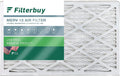 13 Pleated AC Air Filters Furnace MERV Filterbuy 8x30x1 (1-Pack) HVAC