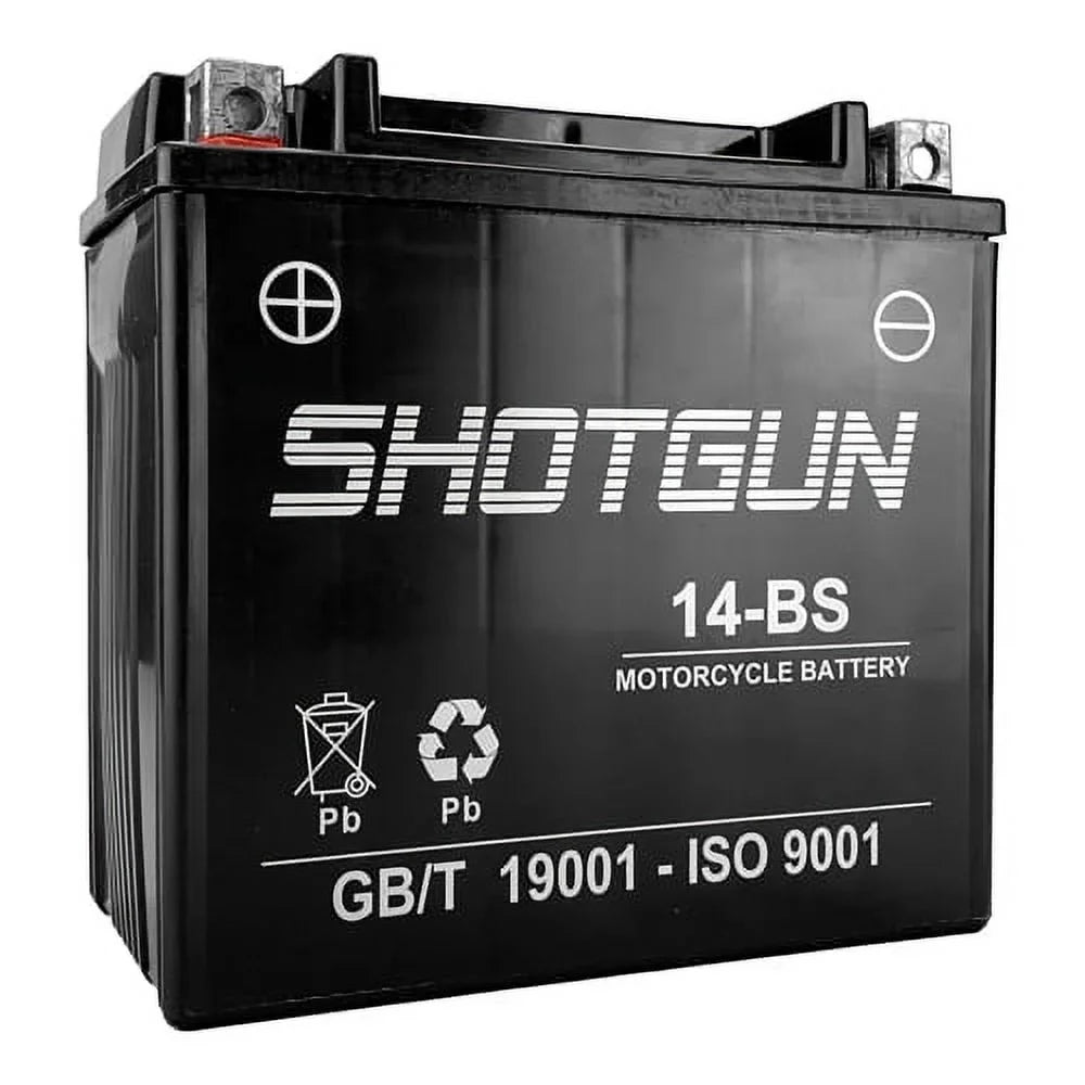 Honda Powersports Shadow 2002 V11100C3 2001 Battery YTX14-BS Shotgun Aero For Replacement