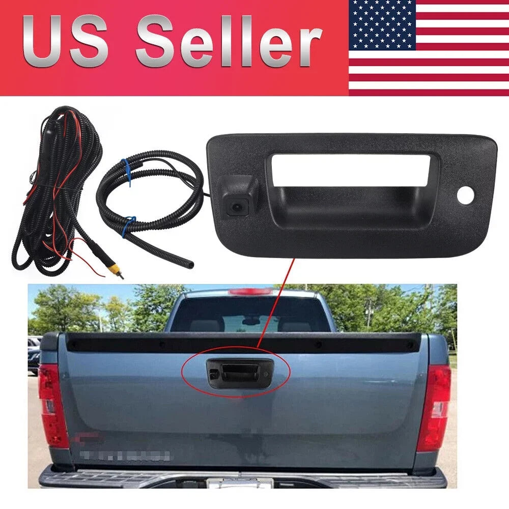 Backup 07-13 Chevy Tailgate Rear View Silverado/GMC Sierra Paddsun Camera Handle For