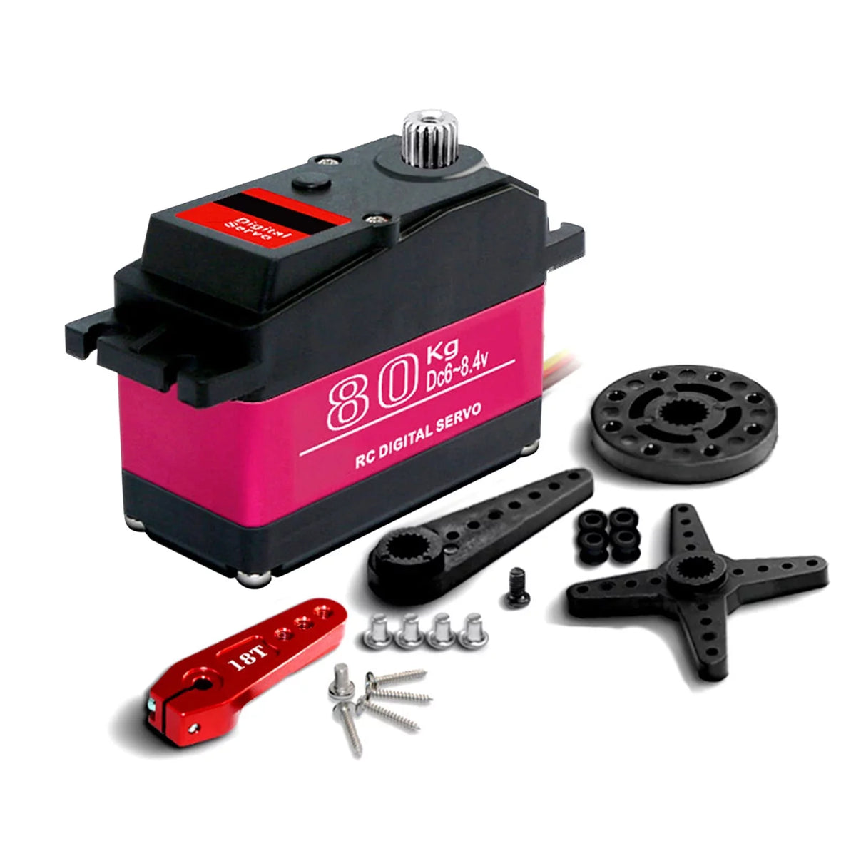 Baja Servo Torque OWSOO Servo Car Servo ERYUE 1/5 ESC,Waterproof Metal HUIOP 270° Torque Metal Car Servo