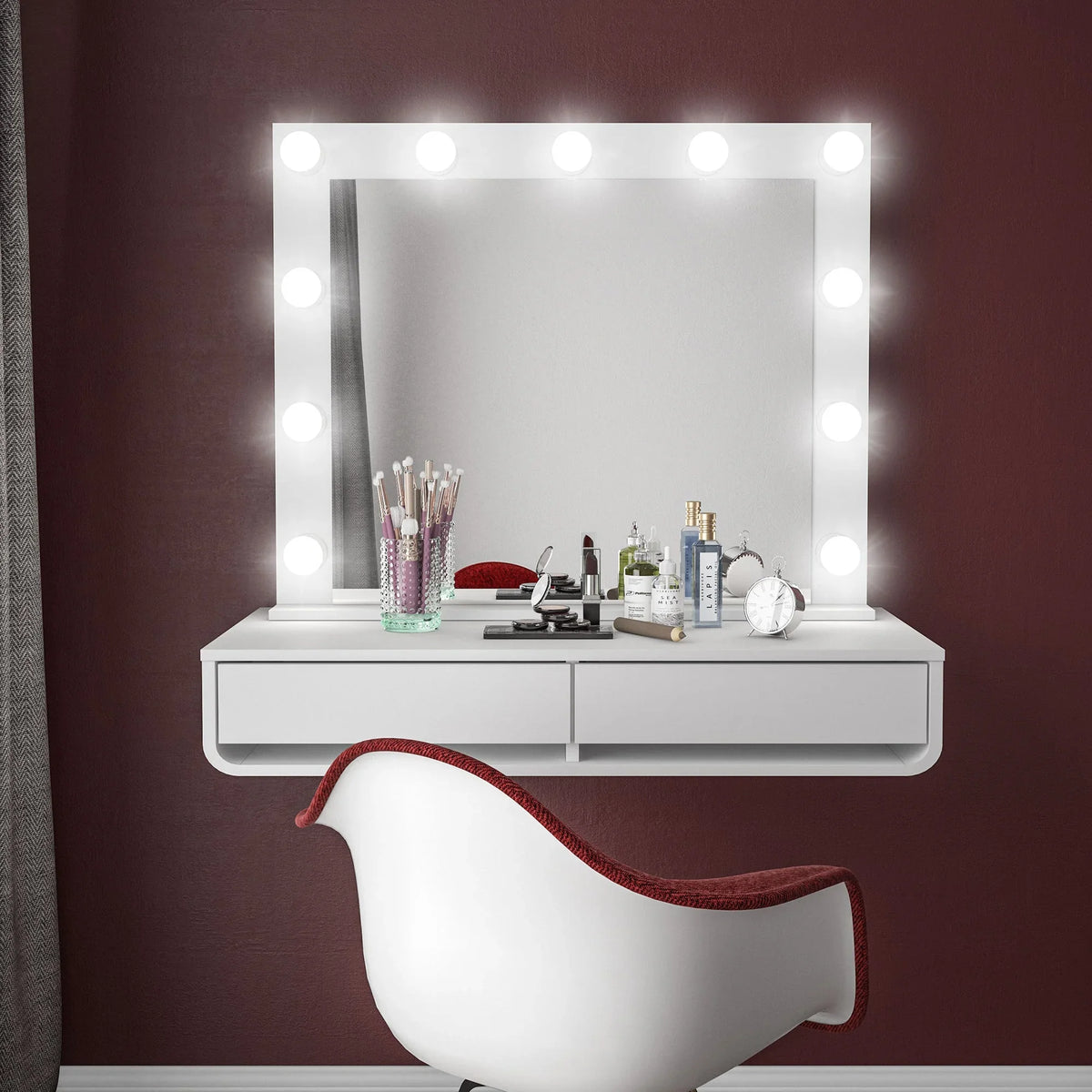 Mirror Edirne Lighted Vanity Boahaus Bath