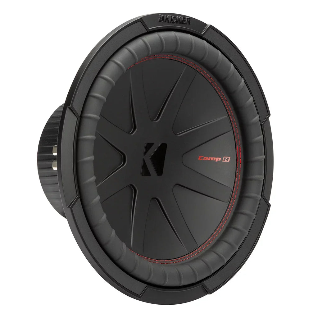 12 4 1000W Inch CompR Audio Power Car Black DVC Max Subwoofer, KICKER Ohm