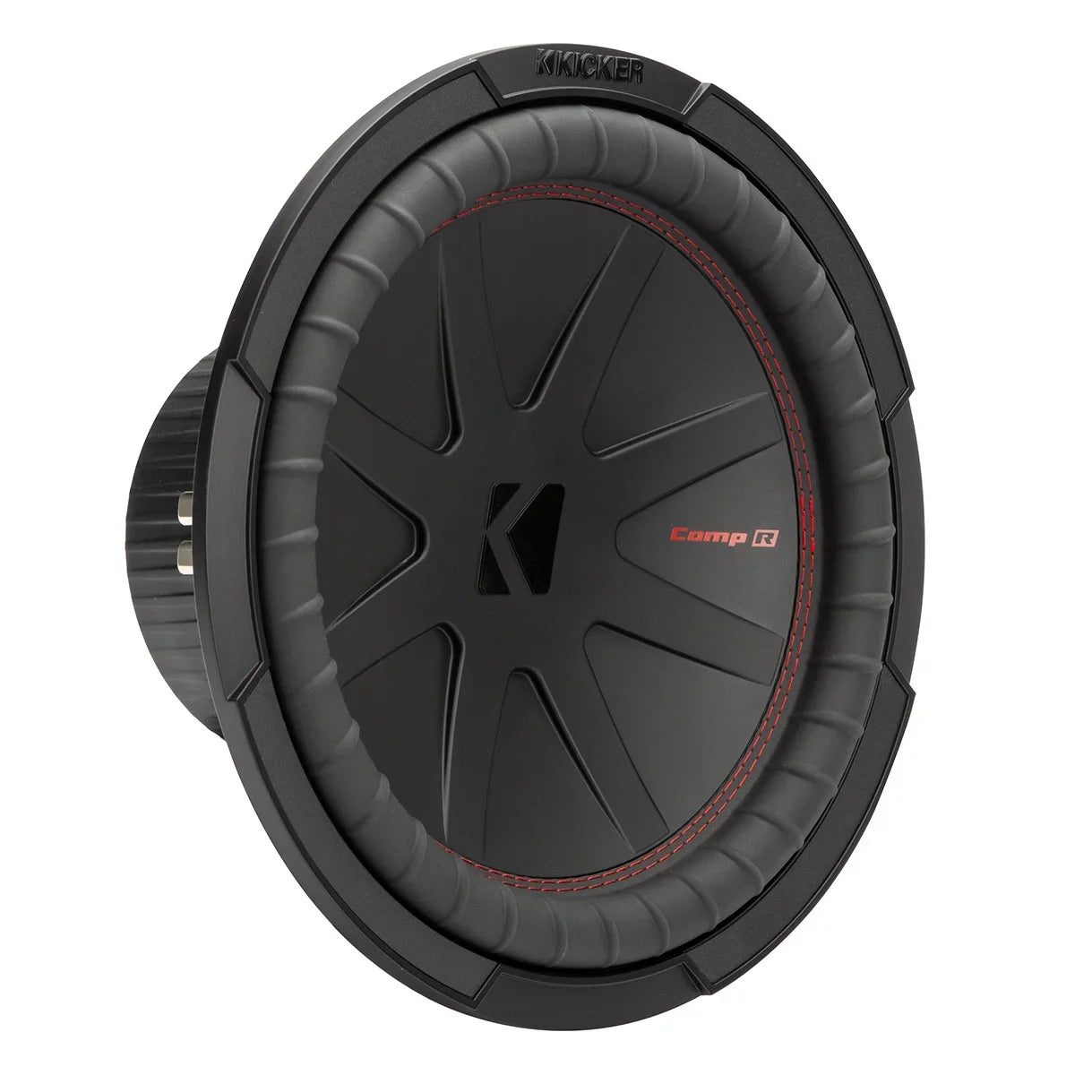 12 4 1000W Inch CompR Audio Power Car Black DVC Max Subwoofer, KICKER Ohm