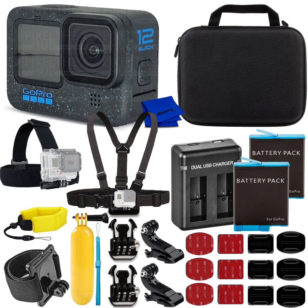 Hero Kit Extra More Batteries Includes: + 12 2 - GoPro Need All Black Hero12 You
