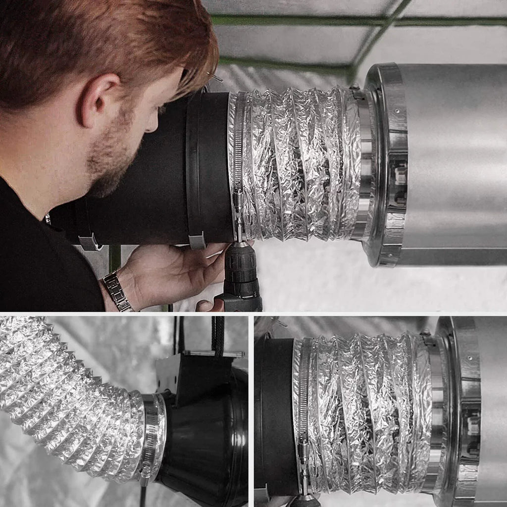 and Fan, Carbon 6'' CFM Ft Combo Kit: Filter Ducting Inline VIVOSUN Inch 16 440 Filtration 6 Air