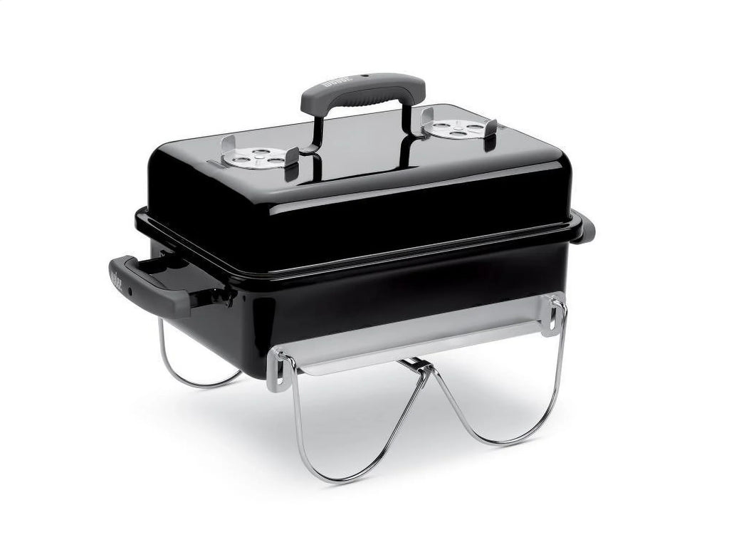 Black Weber Charcoal Grill, Go-Anywhere