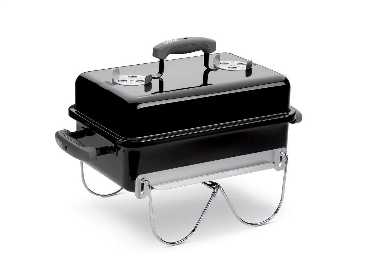 Black Weber Charcoal Grill, Go-Anywhere