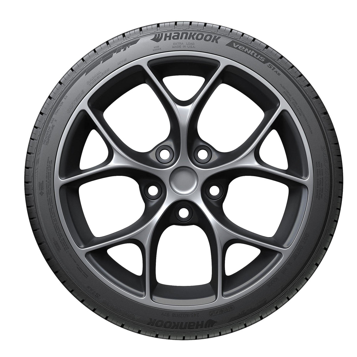 Ventus 108Y XL Hankook AS (H125) 265/45ZR20 Tire UHP Passenger S1