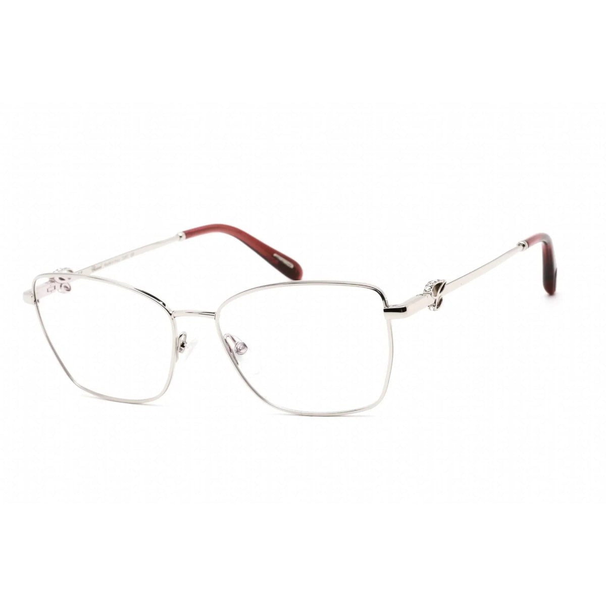 Frame Full Metal Rim Women's Grey 0579 VCHF50S Eyeglasses Chopard