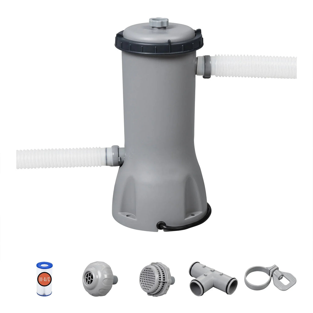 Ground for 58390E GPH Swimming Flowclear Bestway Filter Pump Pool 1500 Above
