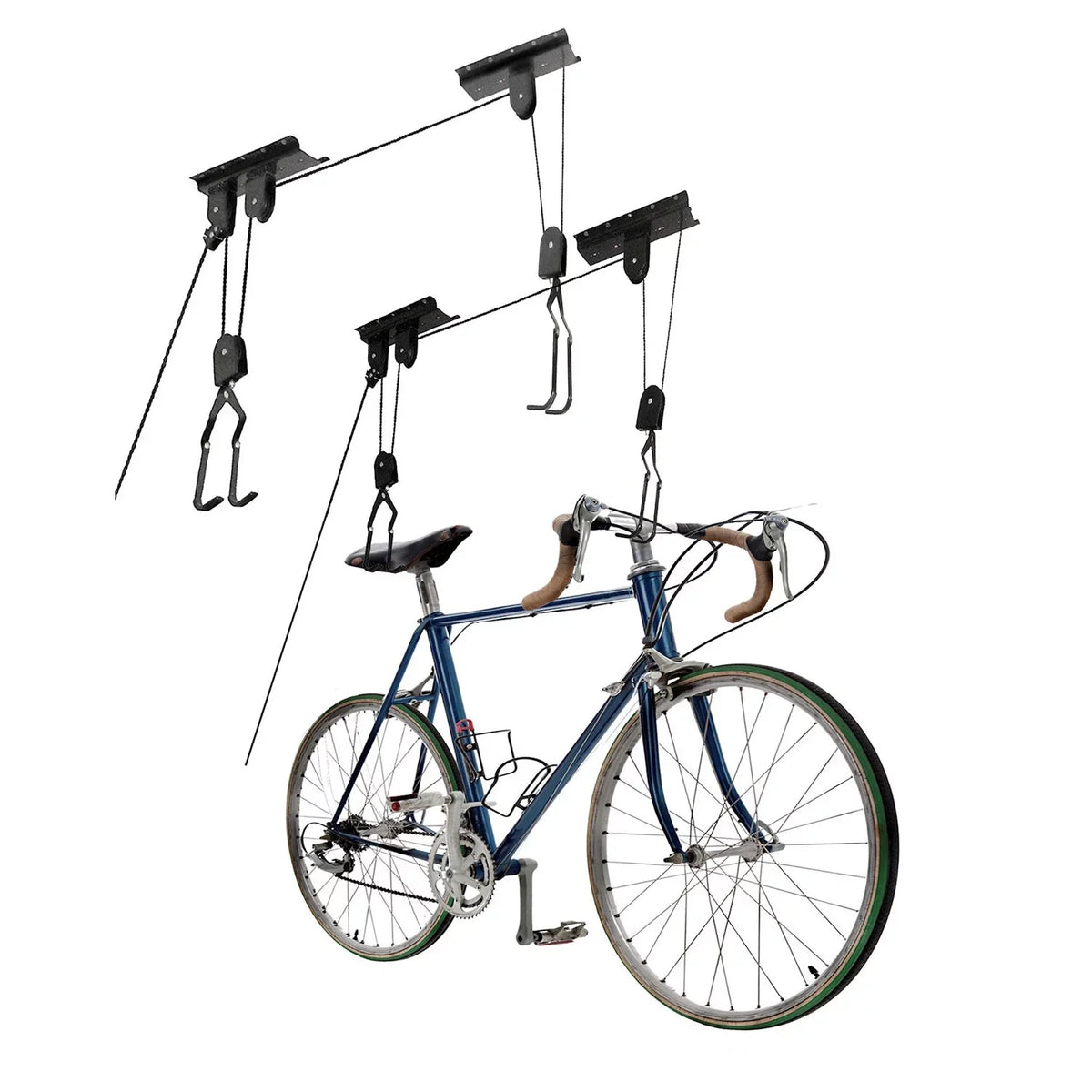 Hangers Ceiling 2 Storage, System Hoist Bike Lbs for TOOLS Mount Bike Pulley 55 Bike Garage for GREAT Set Of Storage Limit, WORKING Garage