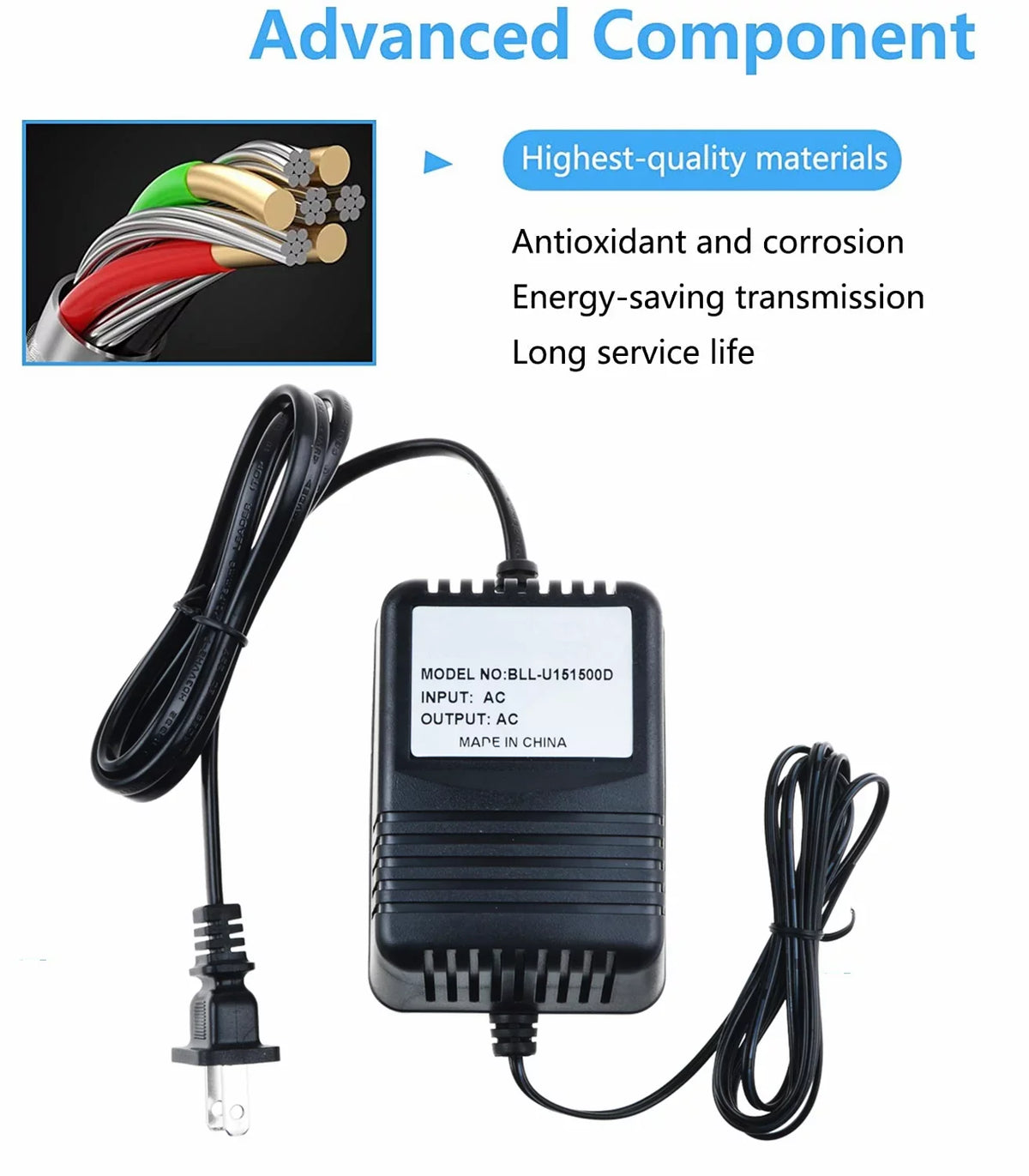 Charger HK-01T Supply Adapter AC Power PSU KONKIN Compatible for BOO Replacement kardon Cord HK-O1T Power harman