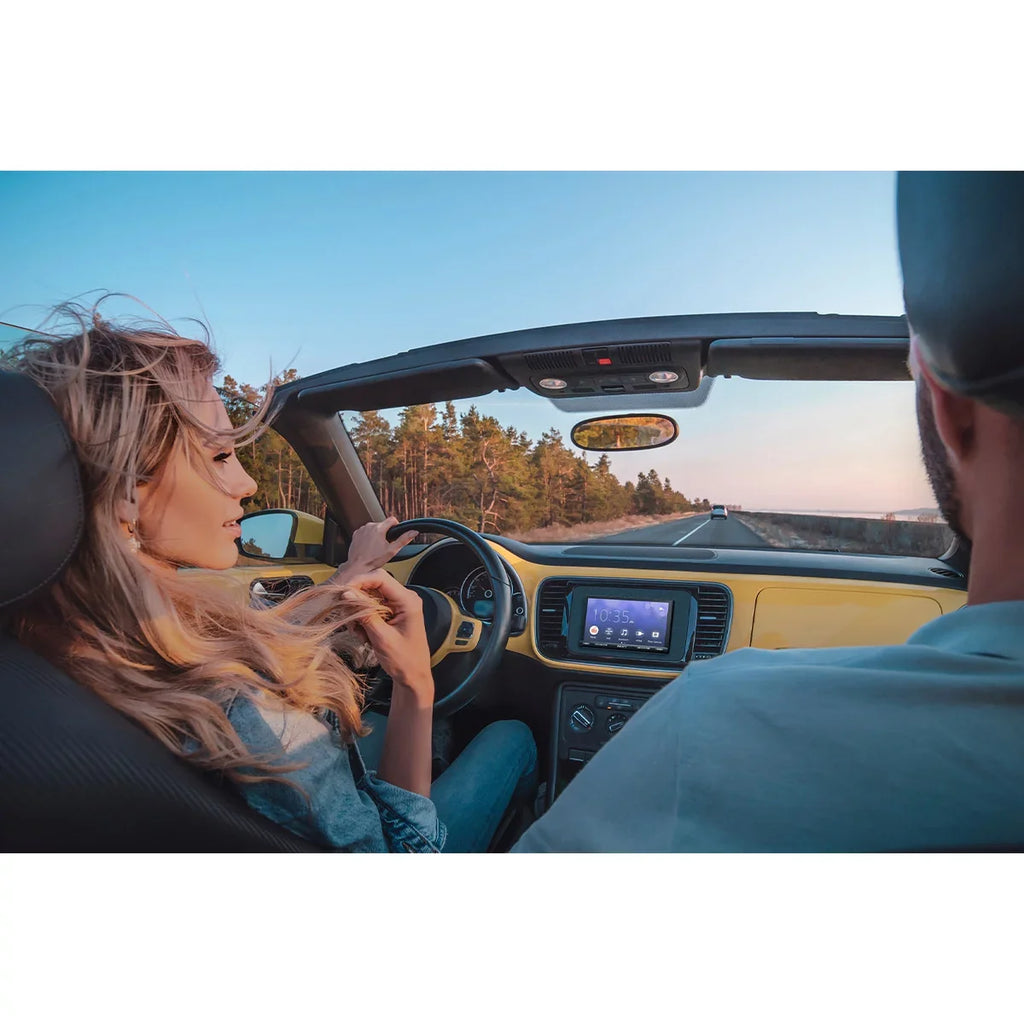 Media CarPlay, Android Auto, XAV-AX5600 Mobile Sony and 6.95" Receiver Cast with Weblink