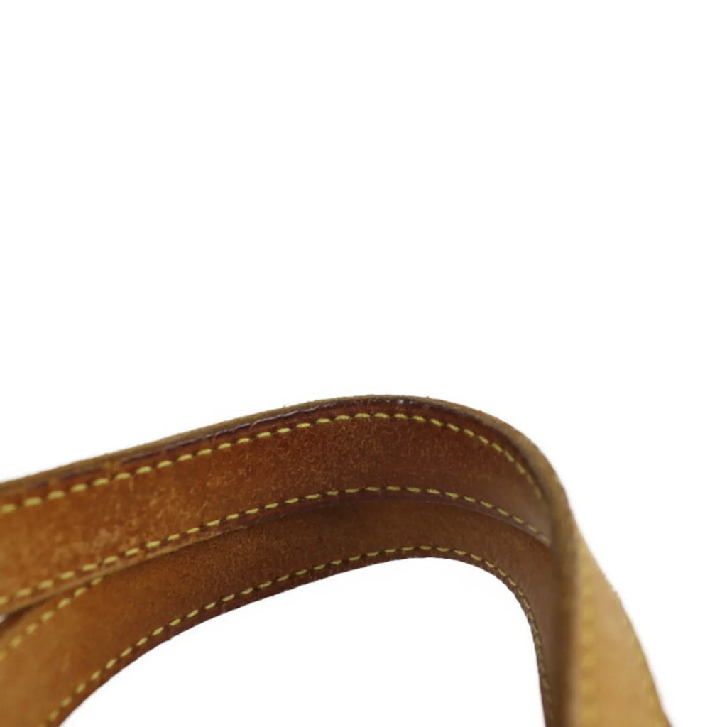 LOUIS Louis Leather (Good) Shoulder Vuitton M51181 Canvas VUITTON GM Monogram Cite Brown Bag Pre-Owned