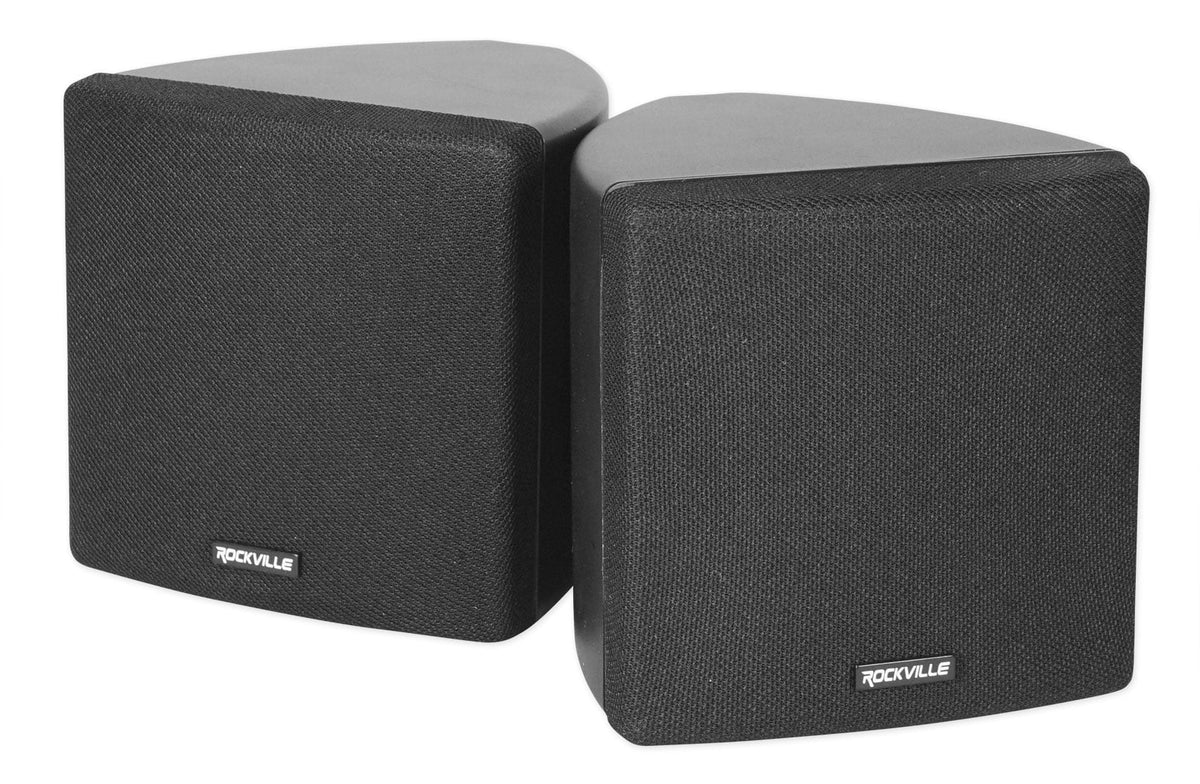 Amp+(6) Pendant+Ceiling Office/Hotel JBL Cube+(2) for 3.5" Speakers 6-Zone Black