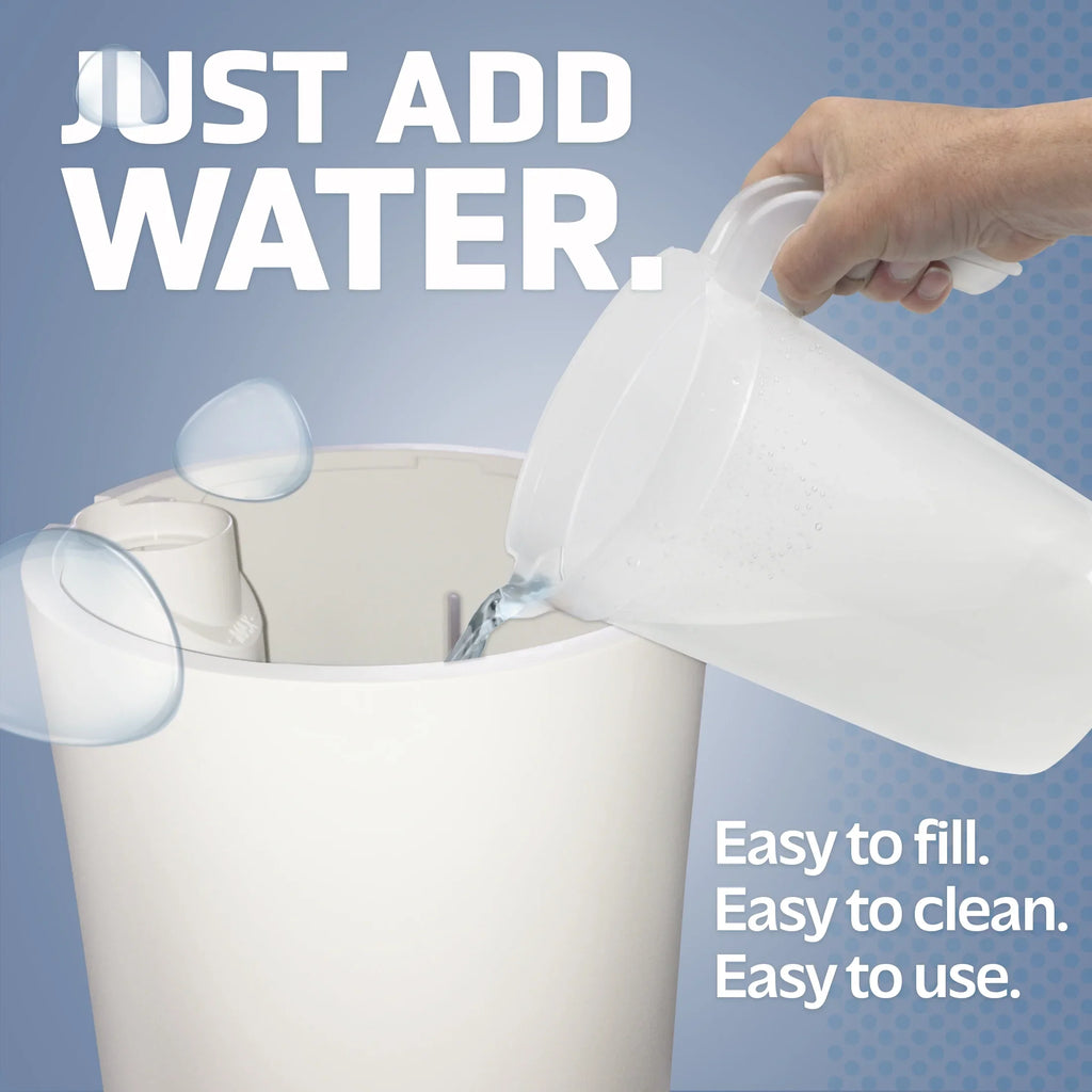 Humidistat, 90-Hour 420 Cool H997W with Sq. Humidifier PureGuardian 1.6 Ultrasonic Mist ft. Gallon