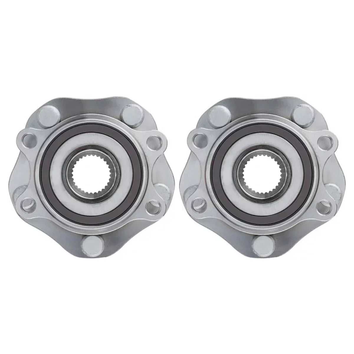 Wheel 2017-2018 Rogue 2017 Set AWD and Hub Front Rogue 2017-2019 Qashqai Nissan Replacement Driver Sport FWD 2.0L 2014-2016 HB613359PR of 2.5L AutoShack 5-Lug Bearing 2019 Side Passenger for 2 2018