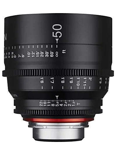 EF Xeen T1.5 Lens Rokinon Cine 50mm XN50-C Professional for Canon