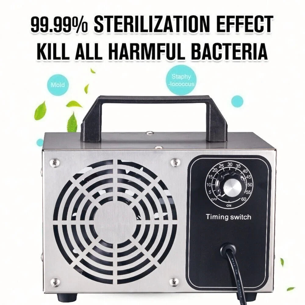 Ozone Pollutants Machine Glossy Dust - Finish & 41dB with Room Kydely Eliminate Steel Powerful Ozone Smoke,