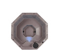 Seater 8 Cover, Brown Spa Aqualife 20 & Lagoon Jets, Tub Tub with Millstone LED lighting Hot