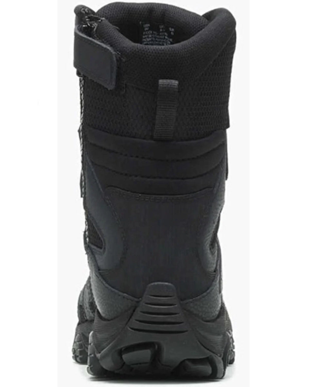 Boot Merrell 8" 3 Tactical D(M) 9 Men's Round Toe Black Zip Waterproof US Moab