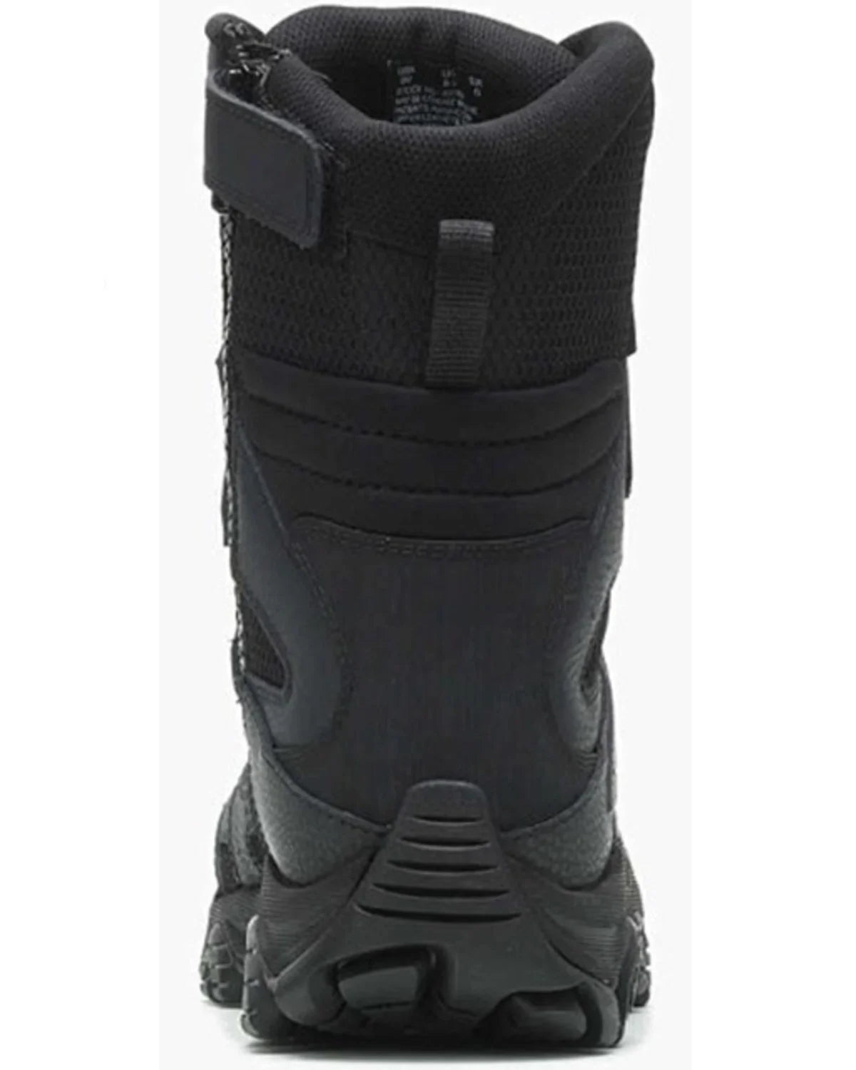 Boot Merrell 8" 3 Tactical D(M) 9 Men's Round Toe Black Zip Waterproof US Moab