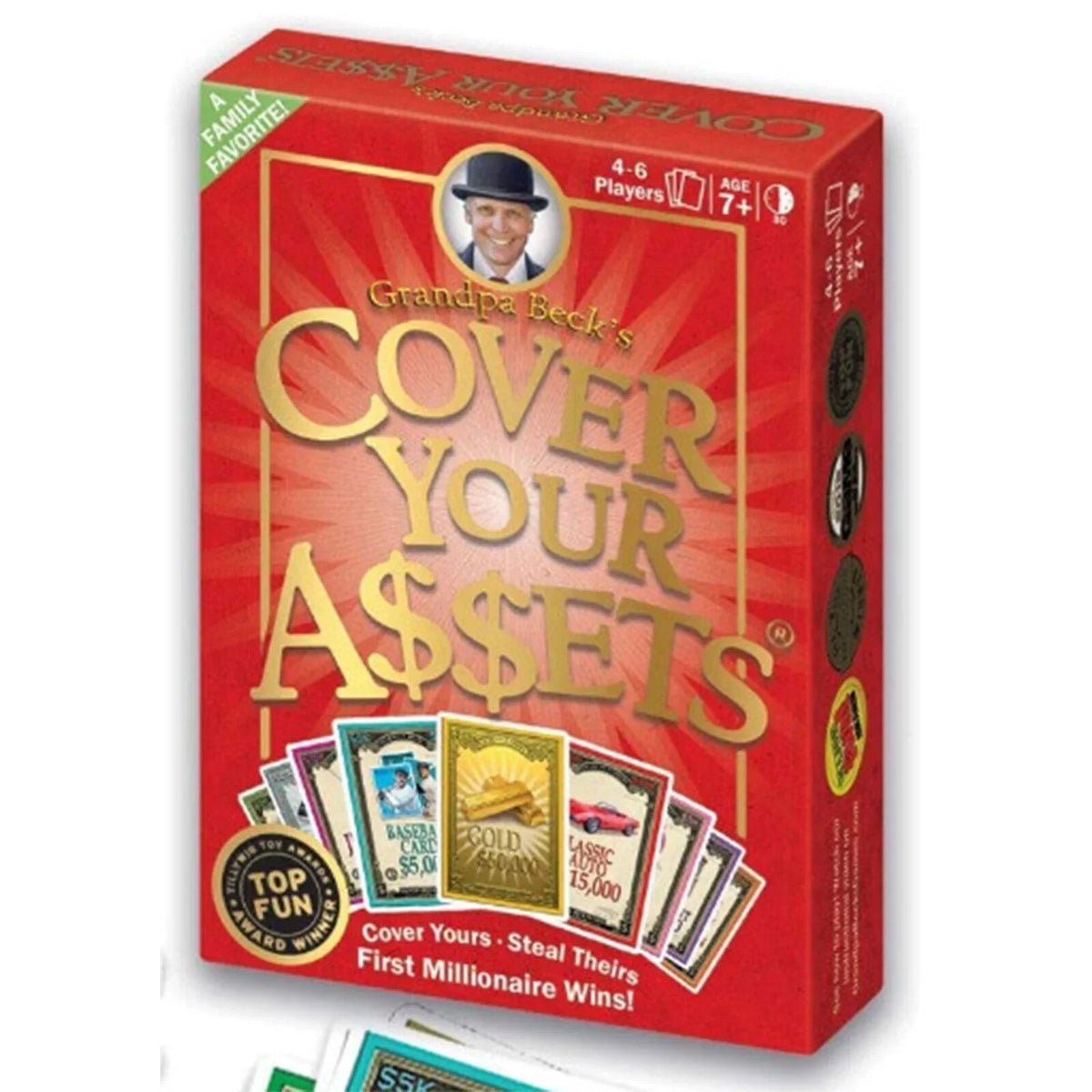 Family-Friendly Cover Toy Your Grandpa Card Game Assets Fun Set Collecting Becks