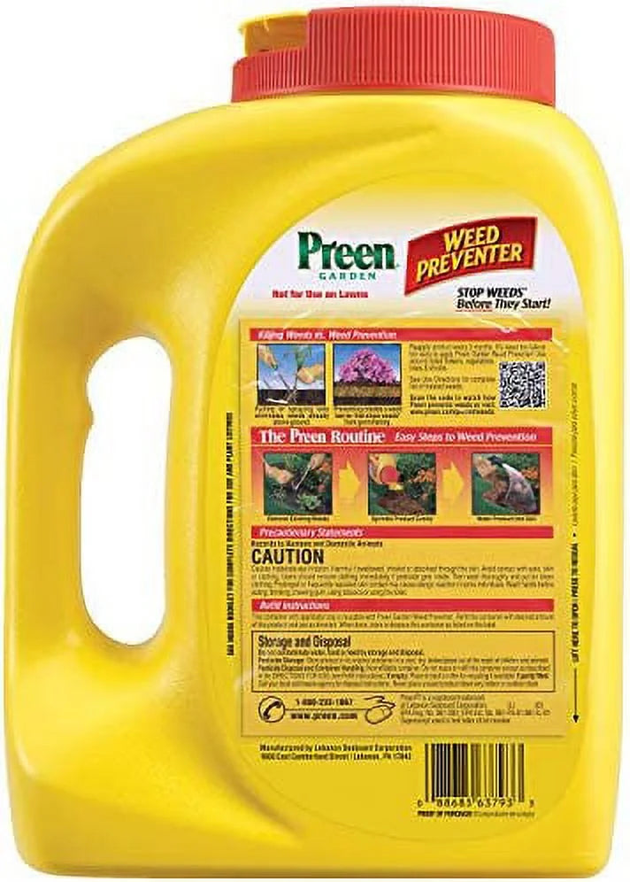 Preen ft. Covers Preventer - - lb. 900 sq. Weed 5.625 Garden