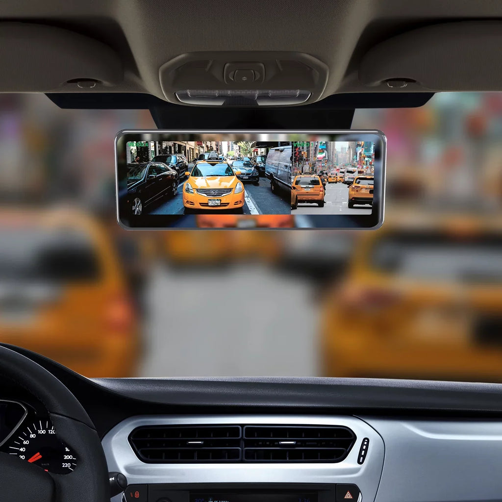 Display, 7" Master LCD View Tailgaters Enhanced Universal Video Visibility Mirror Rear Inputs 4 & Frameless with