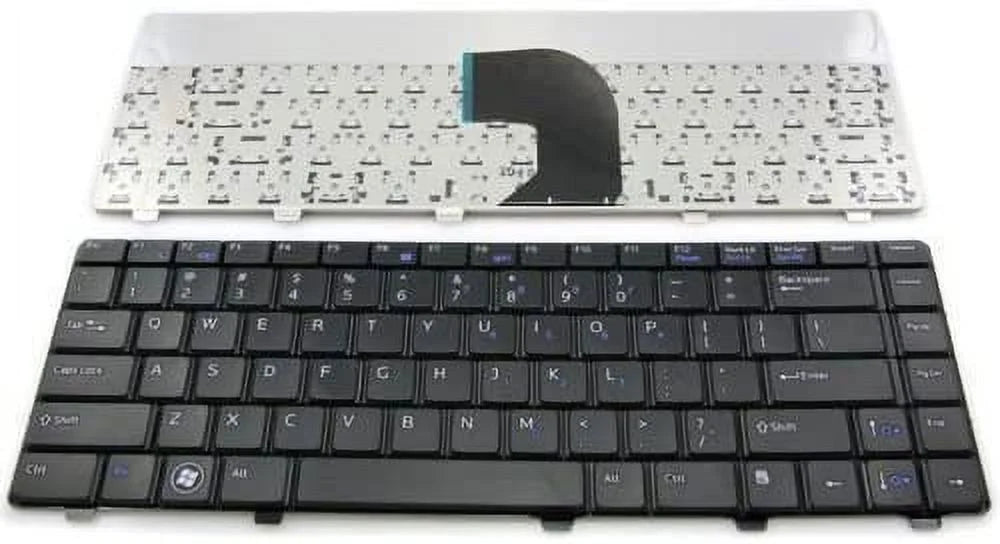 Keyboard Dell For Frame Replacement Backlit Laptop No 3500 English 3400 Black Vostro With 3300