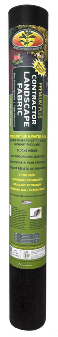 REPREVE Premium Plus Recycled 3' (Lifetime) Landscape Fabric Nettings Contractor 100' American x