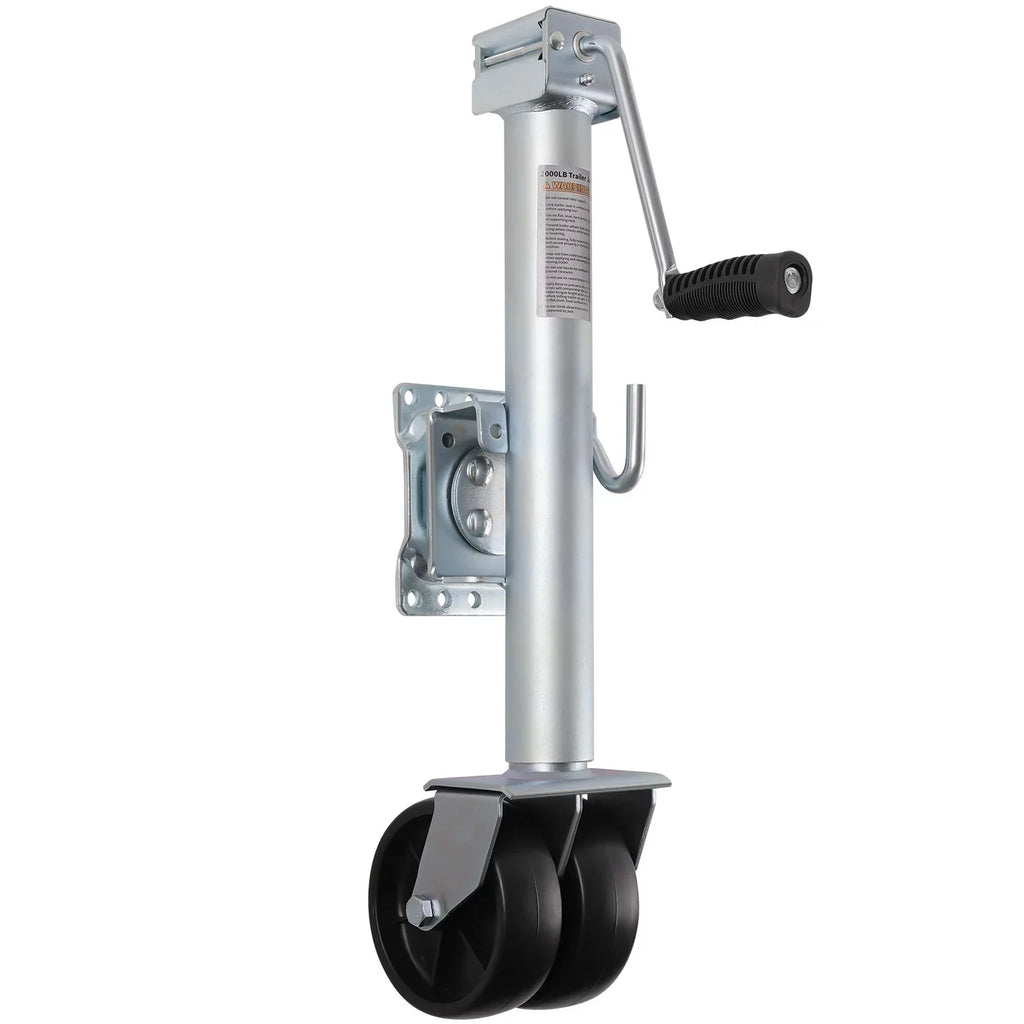 Swivel Boat 14" Heavy with Trailer Jack, lbs, Weize Dual Trailer Jack Wheels, Duty 2000 Lift