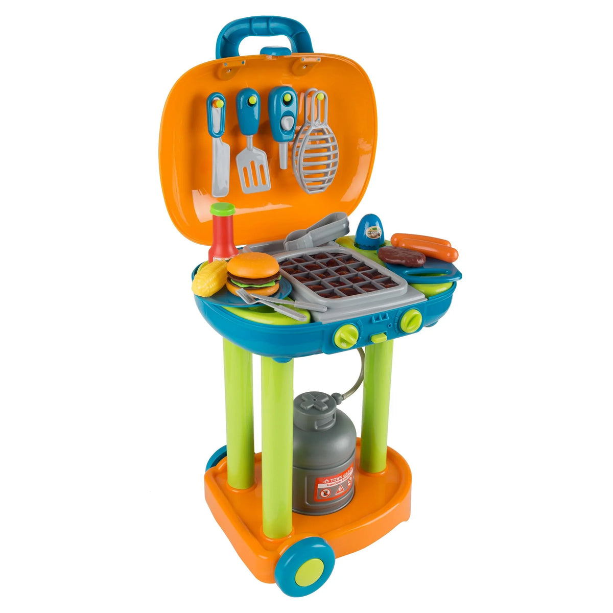 Hey! BBQ Toy Pretend - Dinner Play Play Set Grill Kids Set Play!