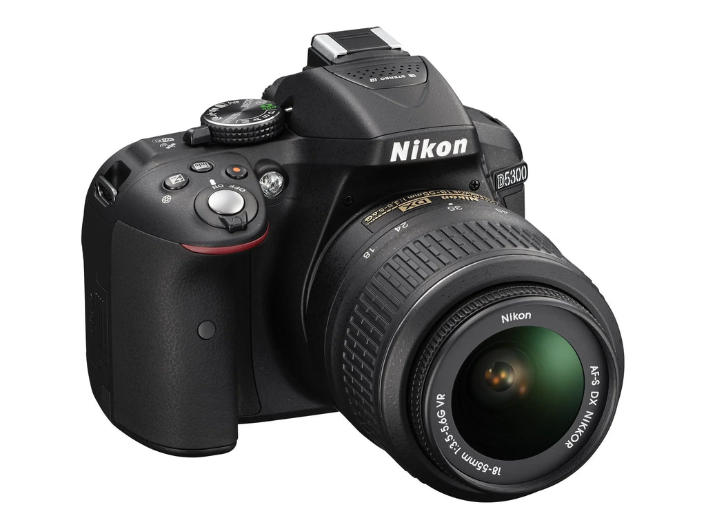 DSLR with 18-55mm and Nikon D5300/D5600 70-300mm Camera Lenses