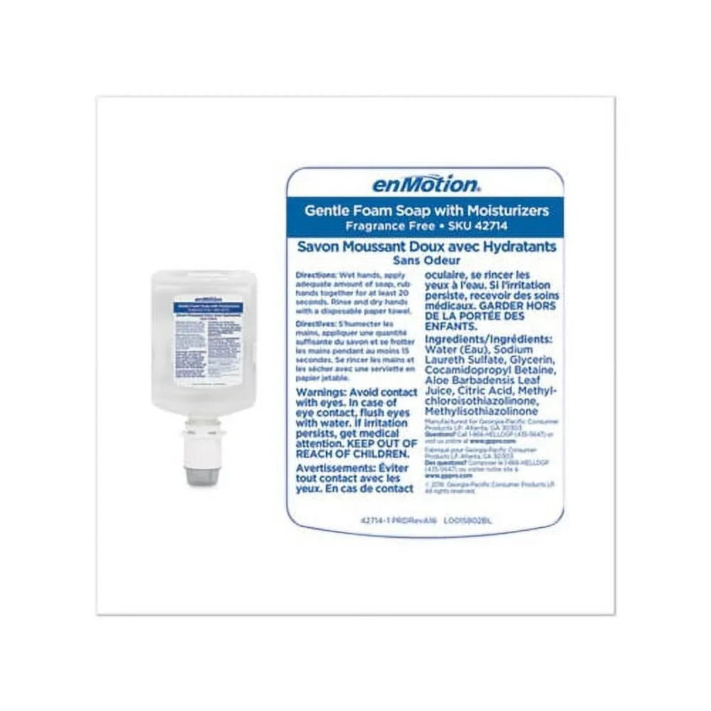 1200 GP Refill enMotion Unscented, Soap 2/Carton mL, Automated Touchless