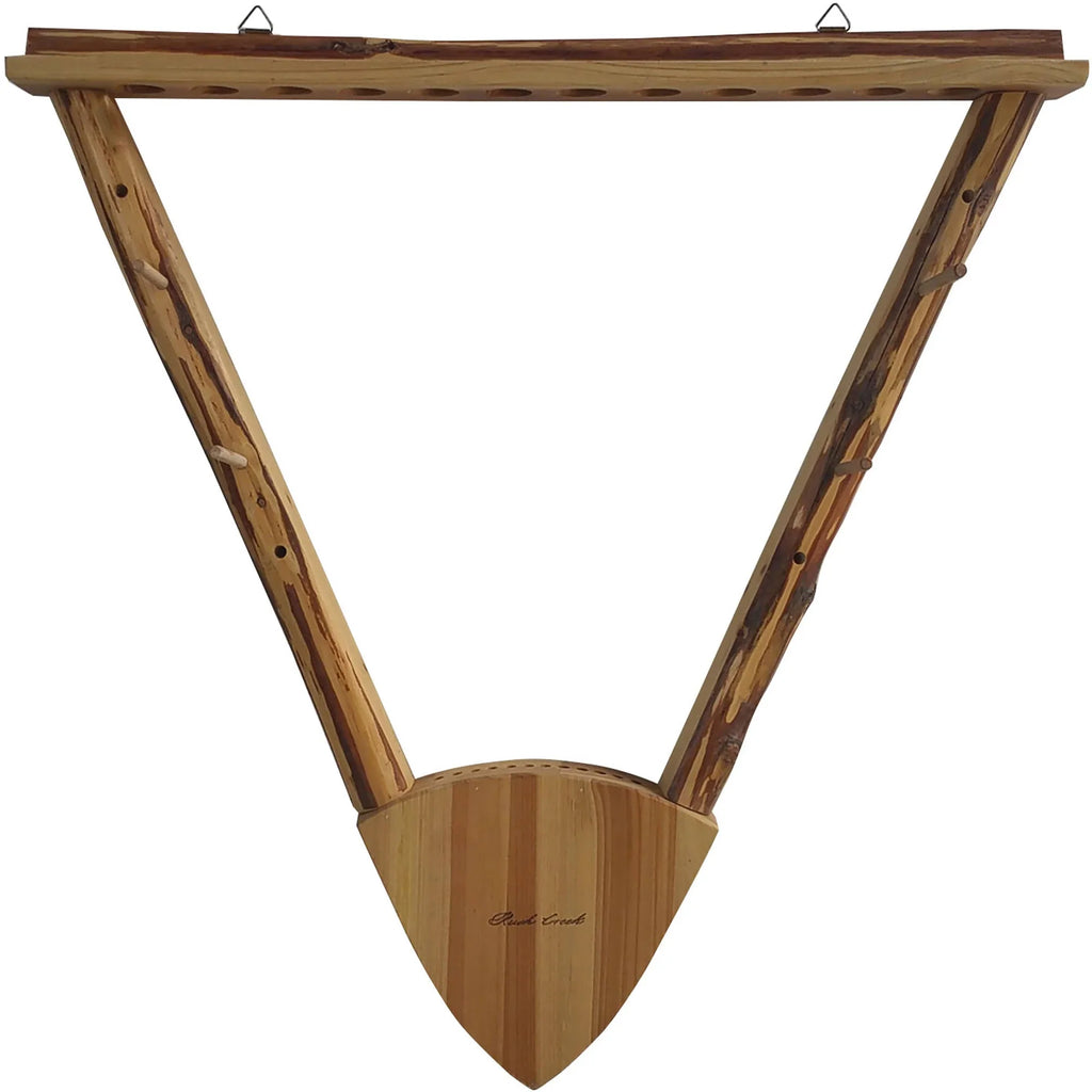 Rush 2 12 Compound Creek Arrow Rack Creations - Storage Rustic Archery Wall Bow
