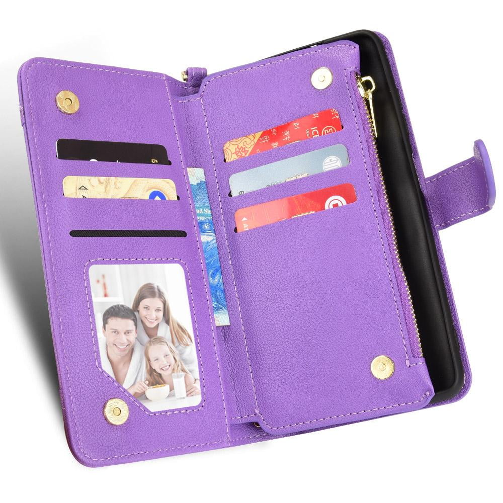 Wallet Cover ROG Card Flip Zipper for Holder Case PU Phone 5 Asus Leather Magnetic Leather